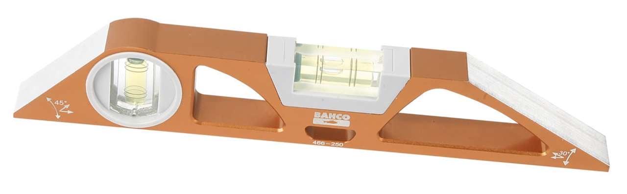 Bahco Torpedvattenpass 466 aluminium 250mm, magnetiskt