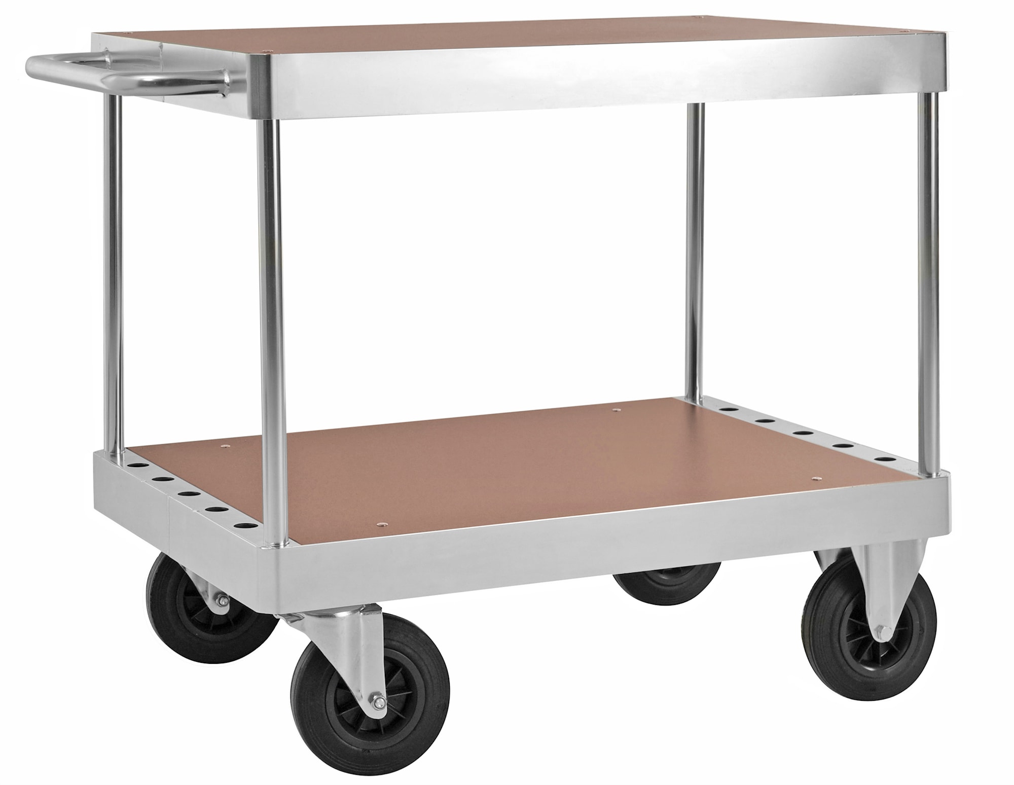 Kongamek 120 x 80 cm Elförzinkad Bordsvagn -