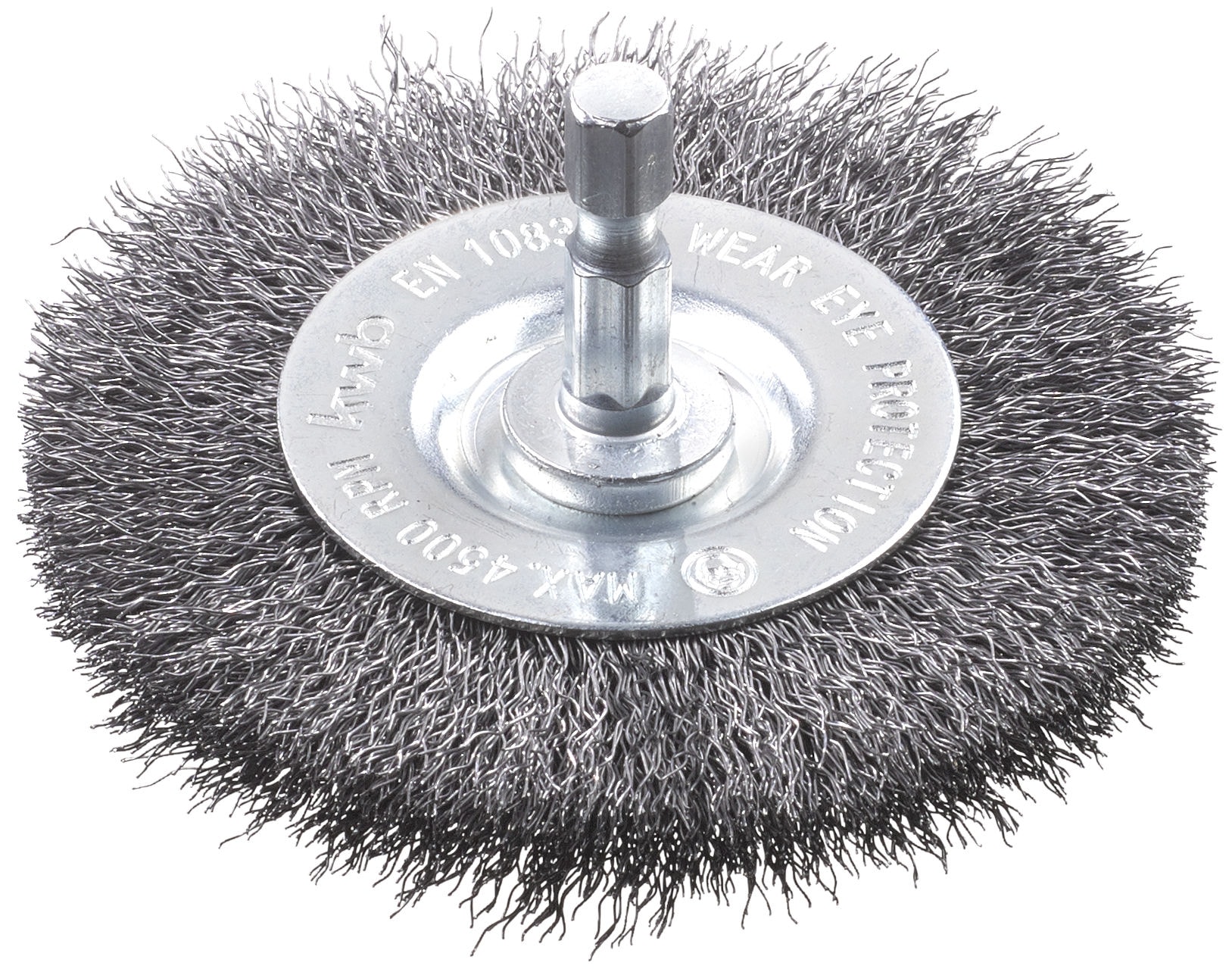 KWB Cirkulärborste 6mm, vågig, stål
