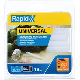 Rapid Limstift Universal Transparent 9mm, oval, 16-pack