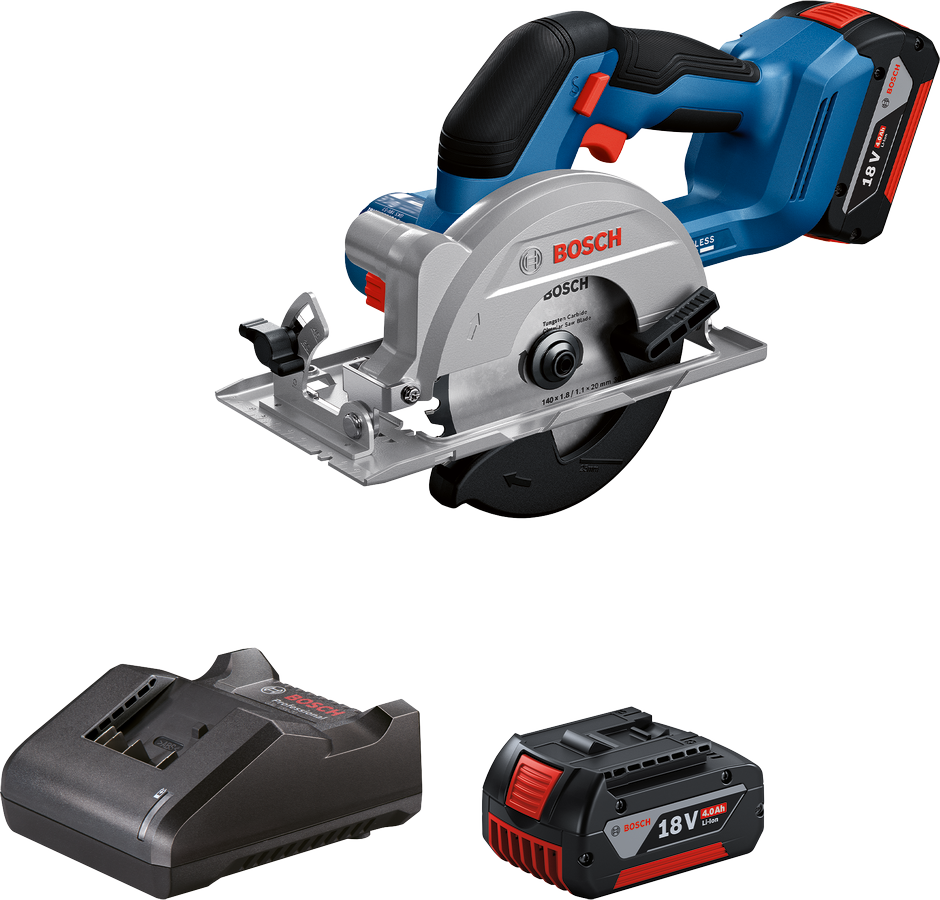 Bosch Cirkelsåg Gks 18V-51 2X4Ah Gal