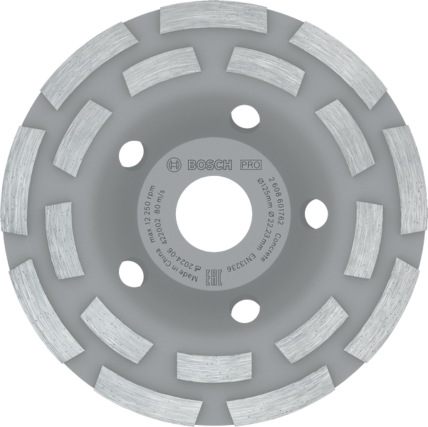 Bosch Slipskiva för betong Diamond Life 50x125 mm