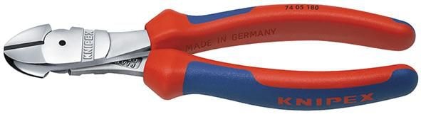 Knipex Kraftsidavbitare 7405 2K, kromad