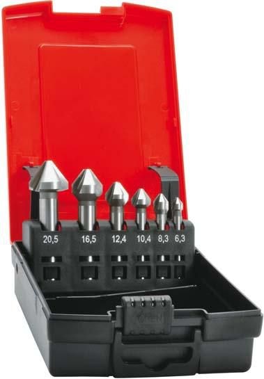 Format Kartioupotinsarja HSS 75°, 6,3–20,5 mm