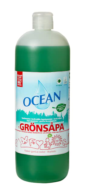 Ocean Grönsåpa  1l