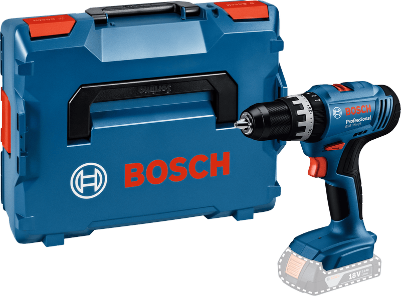 Bosch Slagborrmaskin GSB 18V-25 utan batteri & laddare i L-Boxx 136