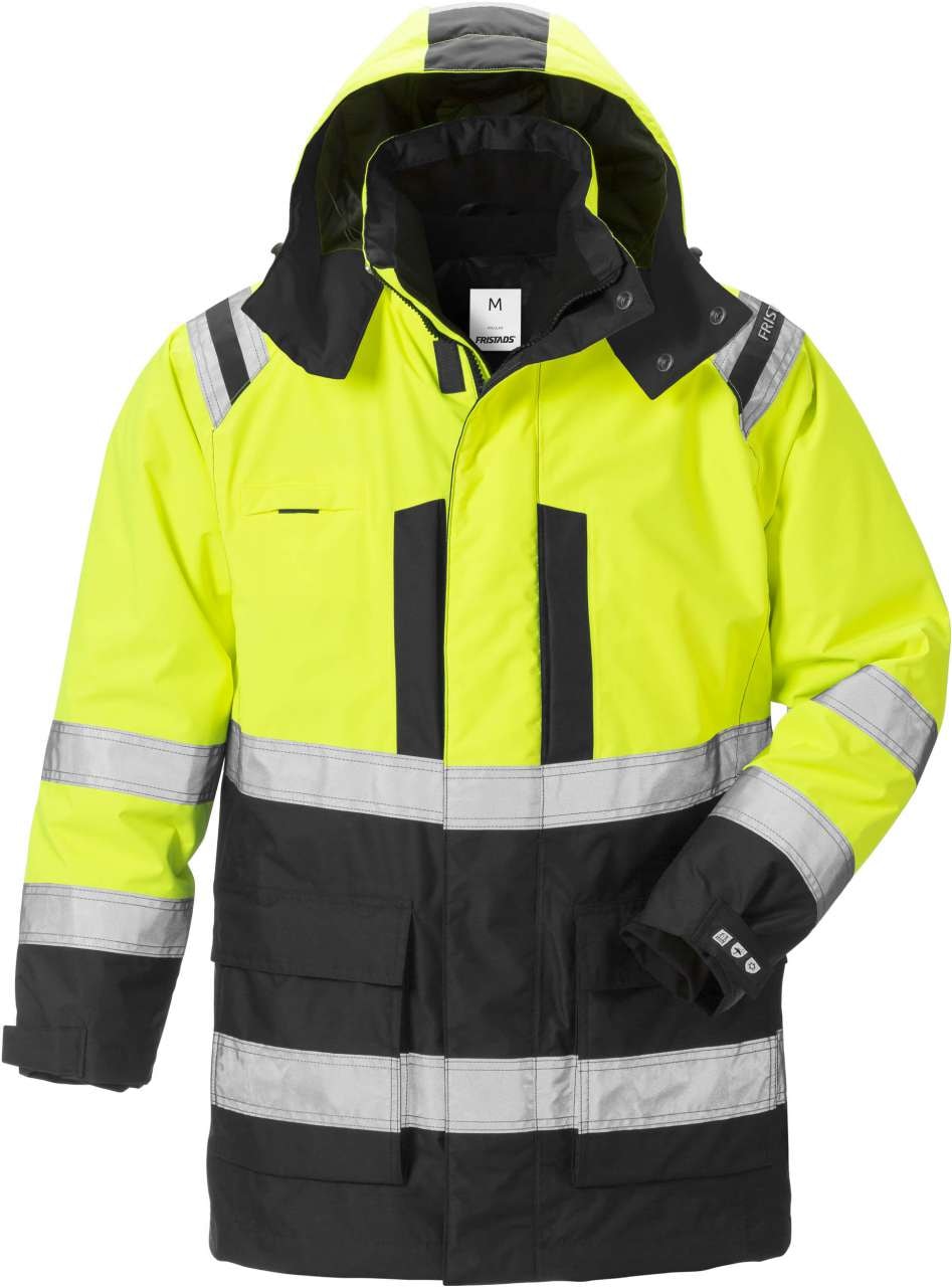 Fristads Vinterparkas 3-i-1 Airtech® 4036 GTT, Klass 3 Varsel Gul/Svart 3XL
