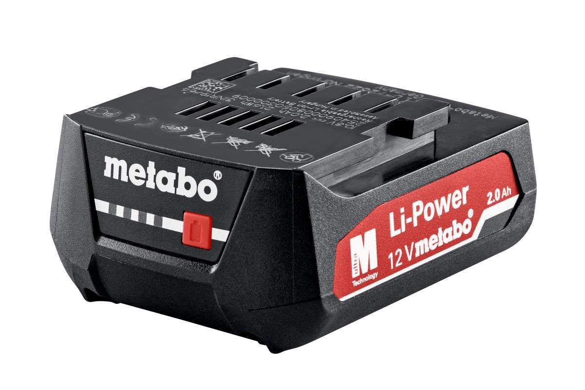 Metabo Batteripaket 12V 2,0Ah, Li-Power