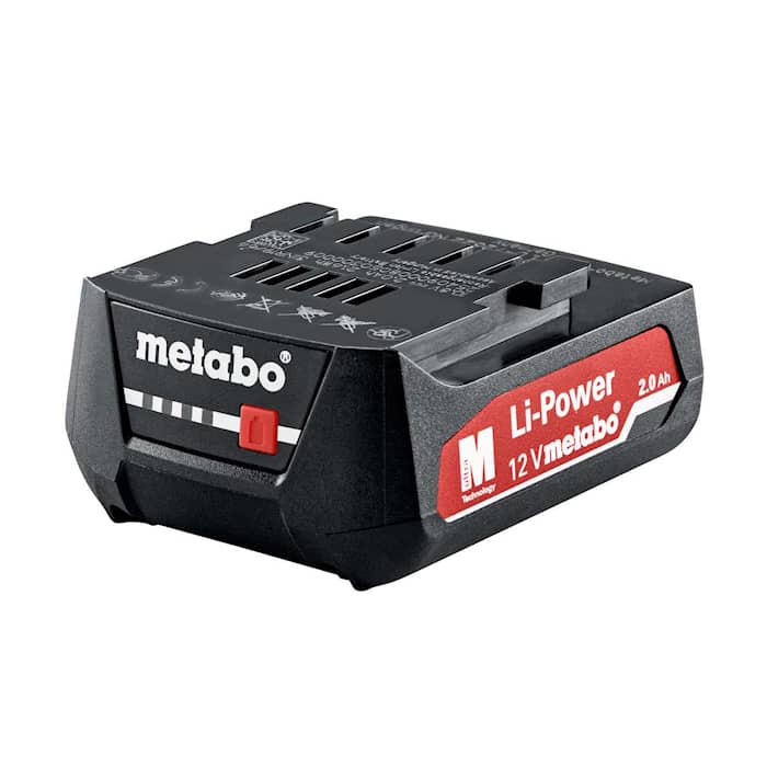 Metabo Batteripaket 12V 2,0Ah, Li-Power