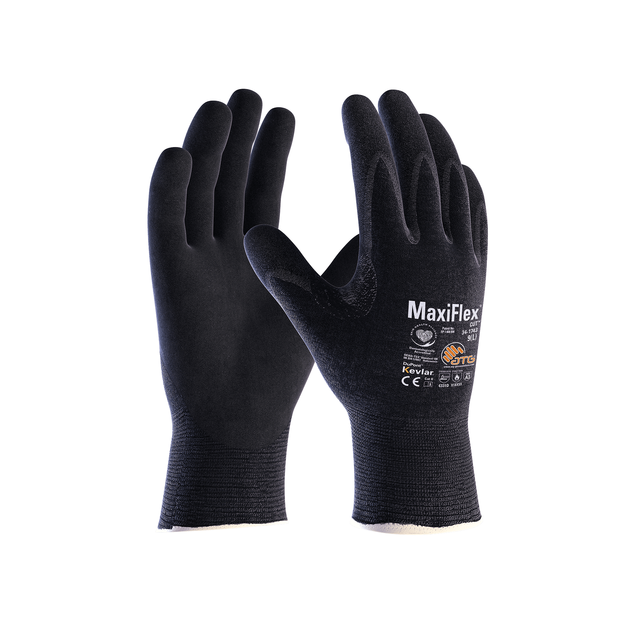 ATG MaxiFlex Cut Kevlar 3D Handskar