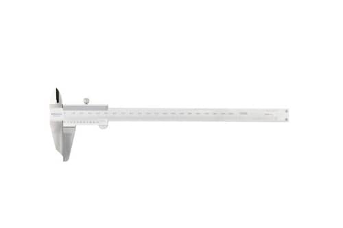 Mitutoyo slissede skyvelærer 536-222 0-200mm, 0,05mm hardmetallbelagte knokler