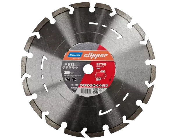 Clipper Diamantklinga Pro Betong Soft Ii CLP 600x25,4 H12