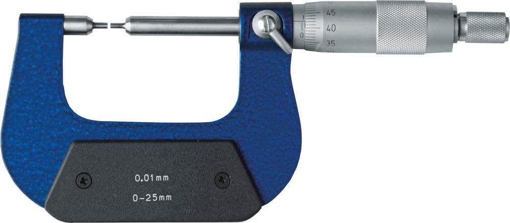 Format Bygelmikrometer med smal mätyta 0-25mm