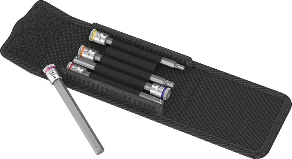 Wera Bitshylsesett 1/4 Insex 4-8mm 100mm 5 deler
