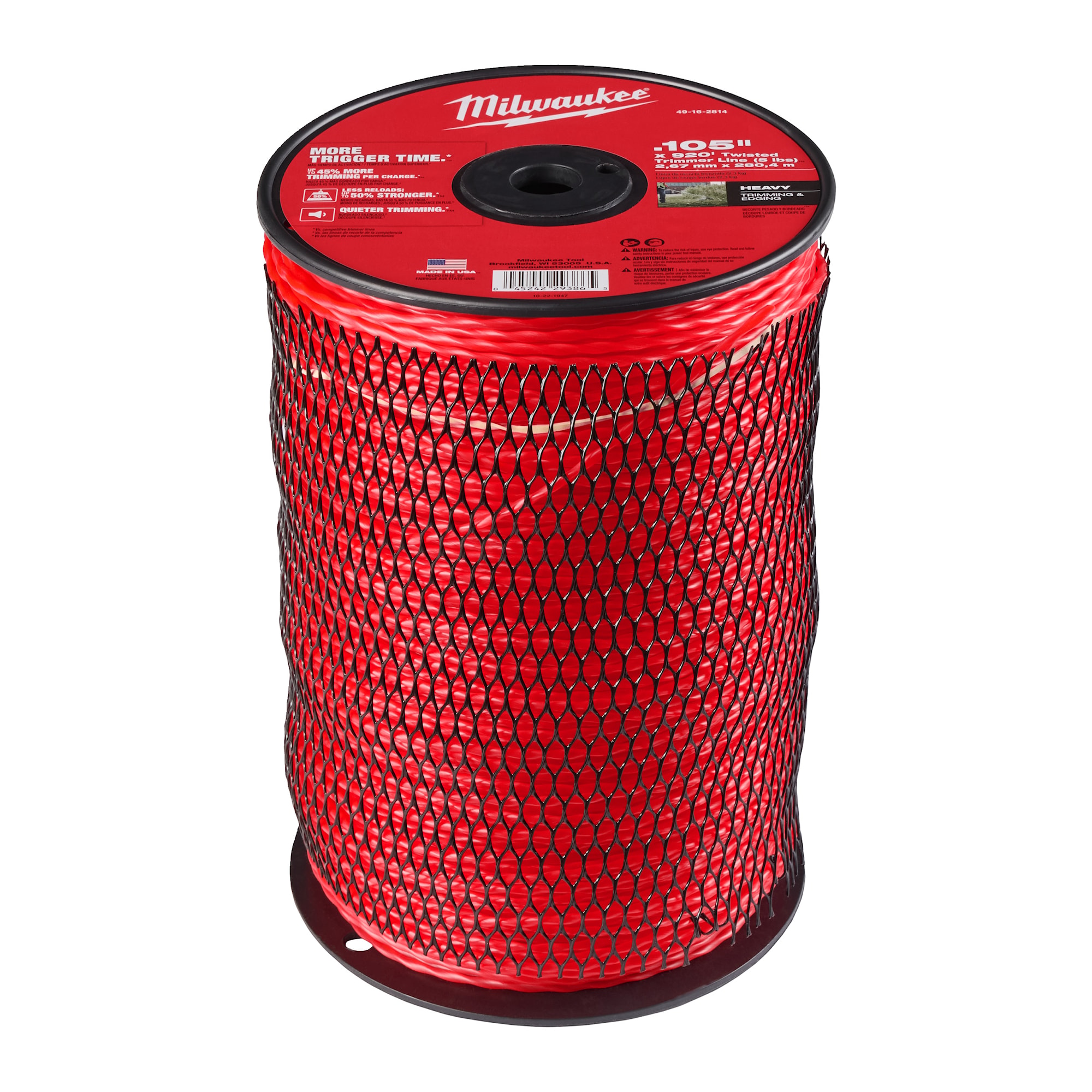 Milwaukee Trimmertråd 2,7 mm x 190 m
