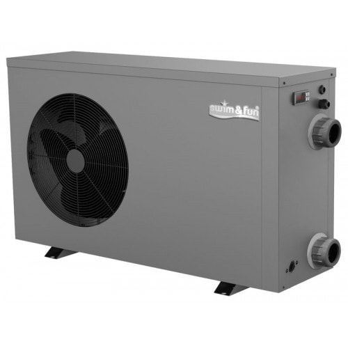 Varmepumpe 5,5kw, Metal cabinet, Display controler, R32