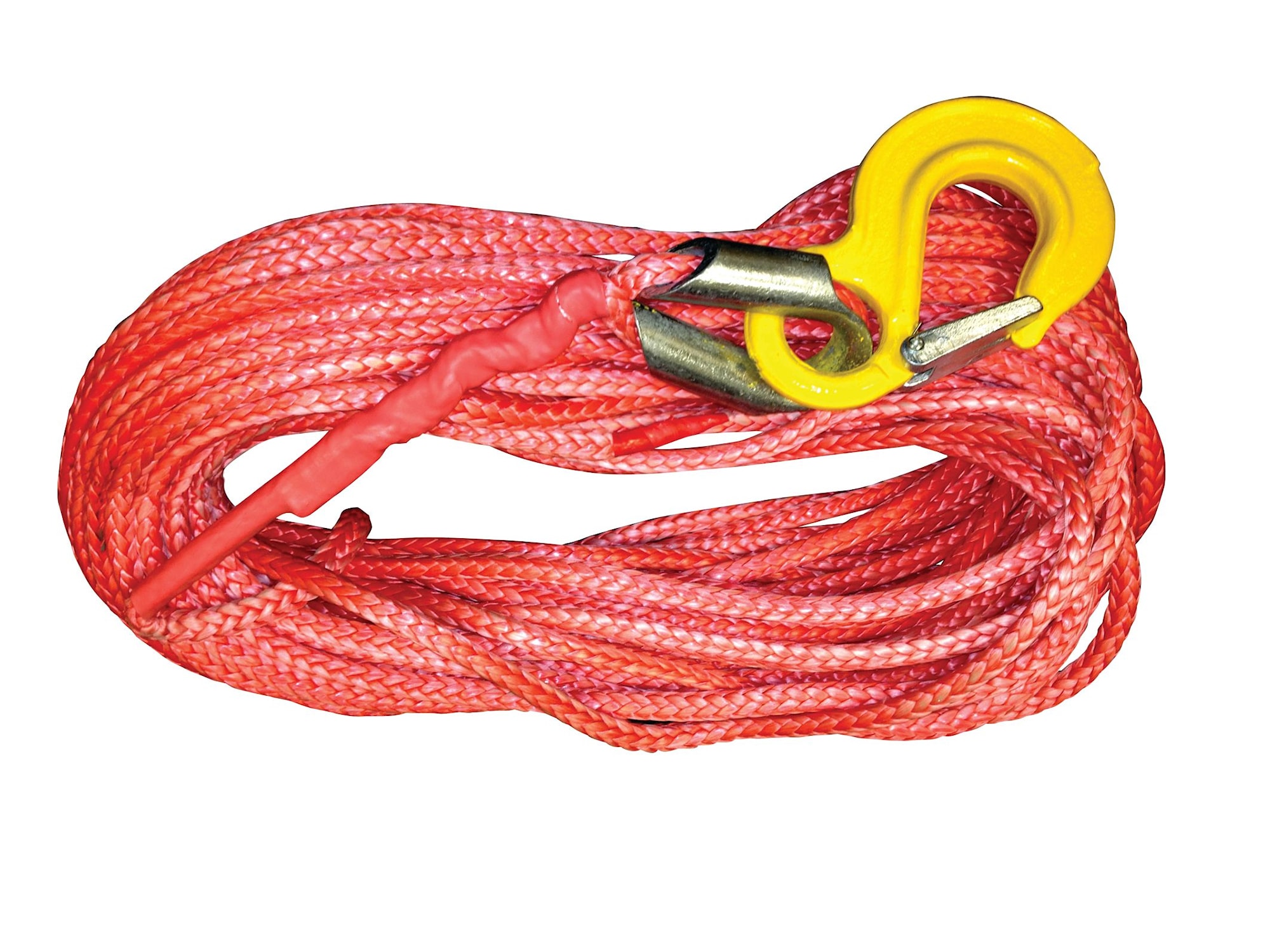 Warrior syntetisk line 10 mm x 30 m, komplett med kause og krok