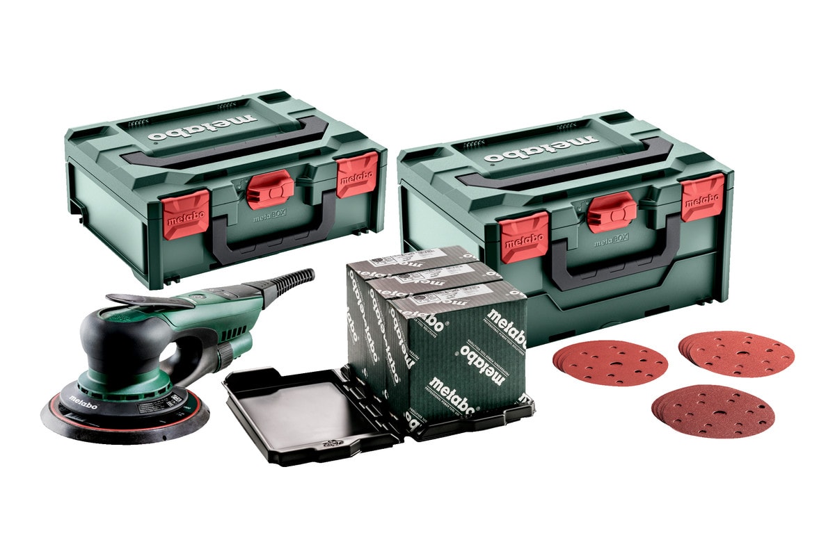 Metabo Excenterslip SXE 150-5.0 BL Set