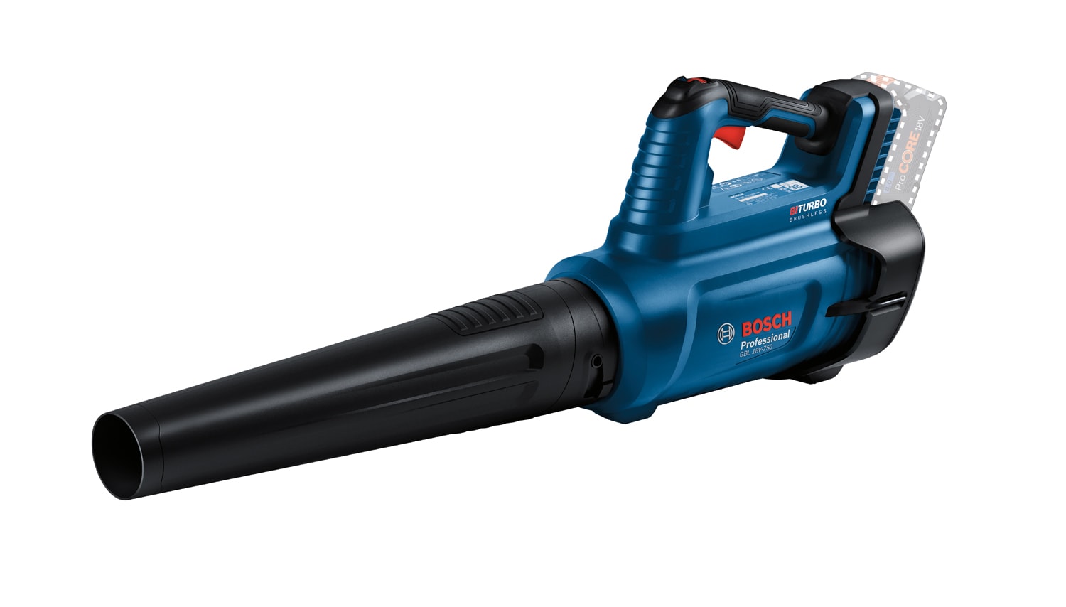Bosch Lövblås GBL 18V-750 utan batteri och laddare -