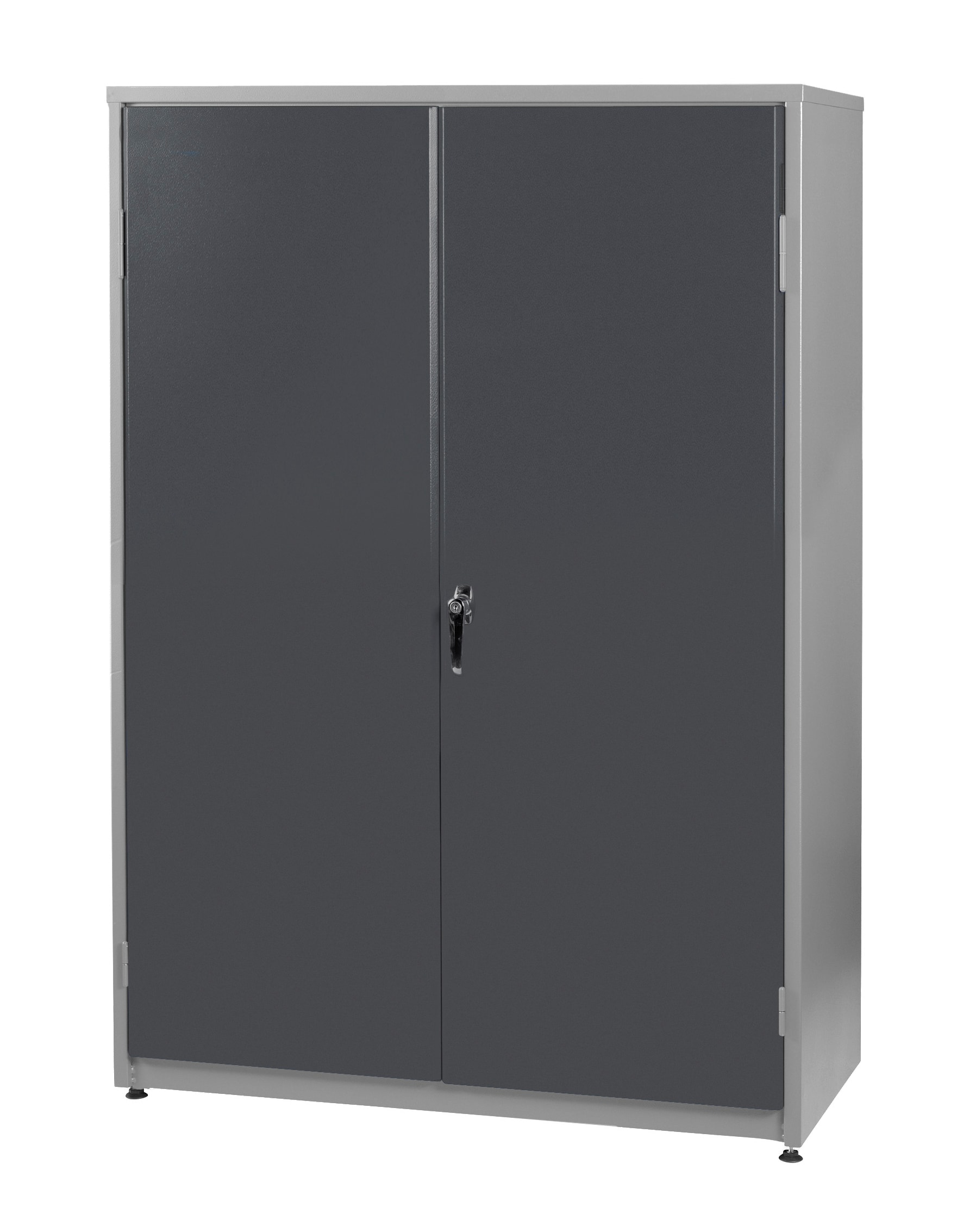GBP Verkstadsskåp 1020x540x1500mm, beige/blå