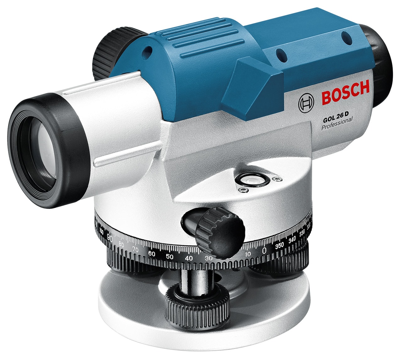 Bosch Optinen tasonsäädin GOL 26 D Professional työkalusalkussa, tarvikesarja