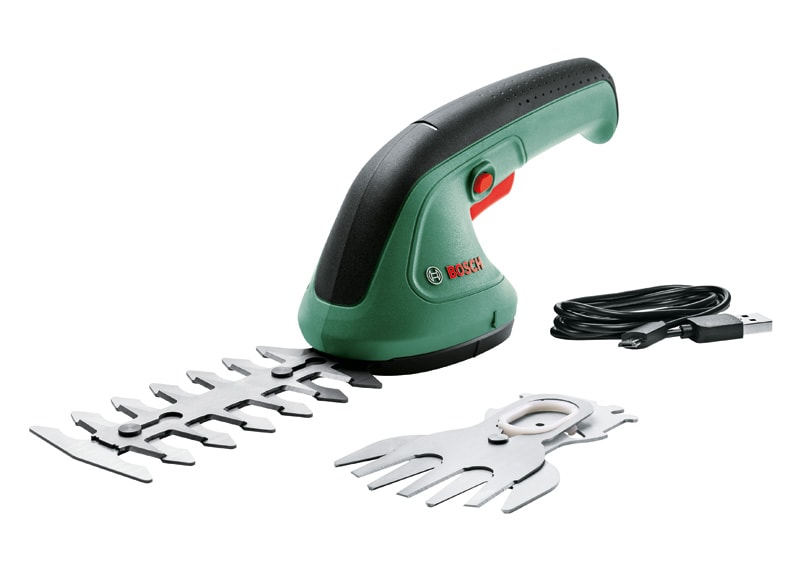 Bosch DIY Ruoho- ja pensasleikkuri EasyShear 3,6V USB