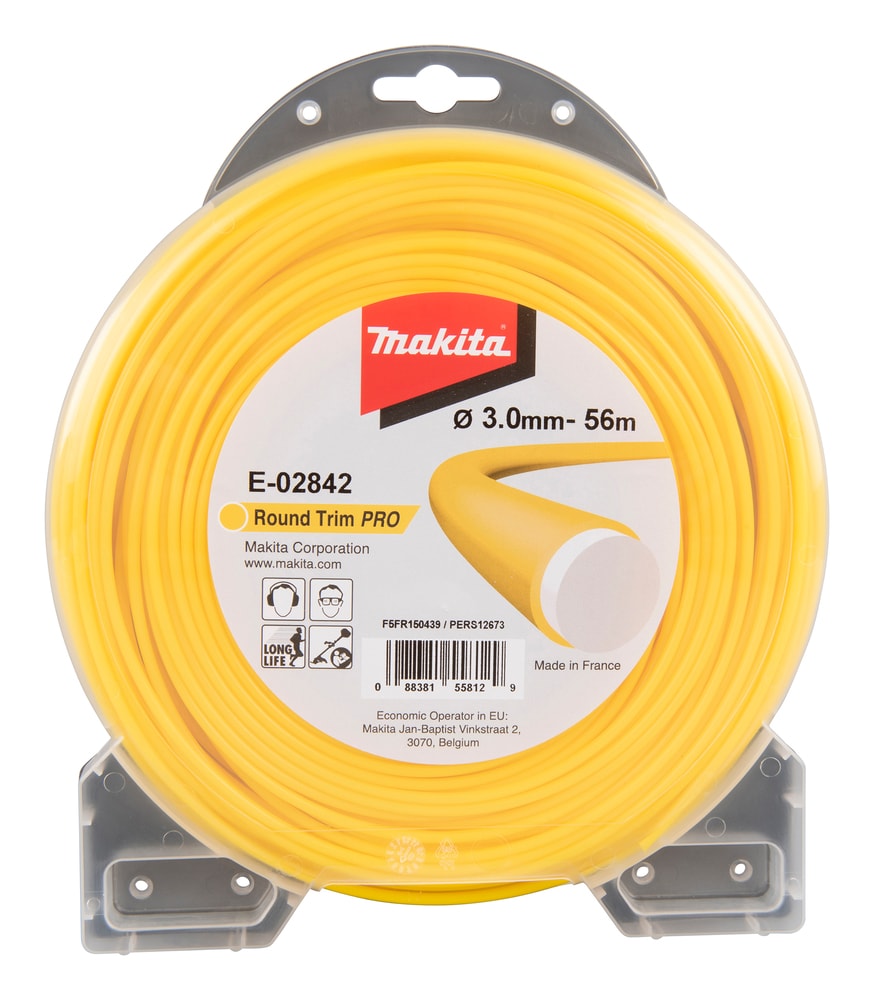 Makita Rund Trimmertråd Pro 3,0mm / 56M