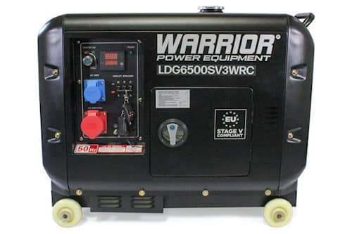 Warrior 6.25 kVa 5500w 3-fas Dieselelverk
