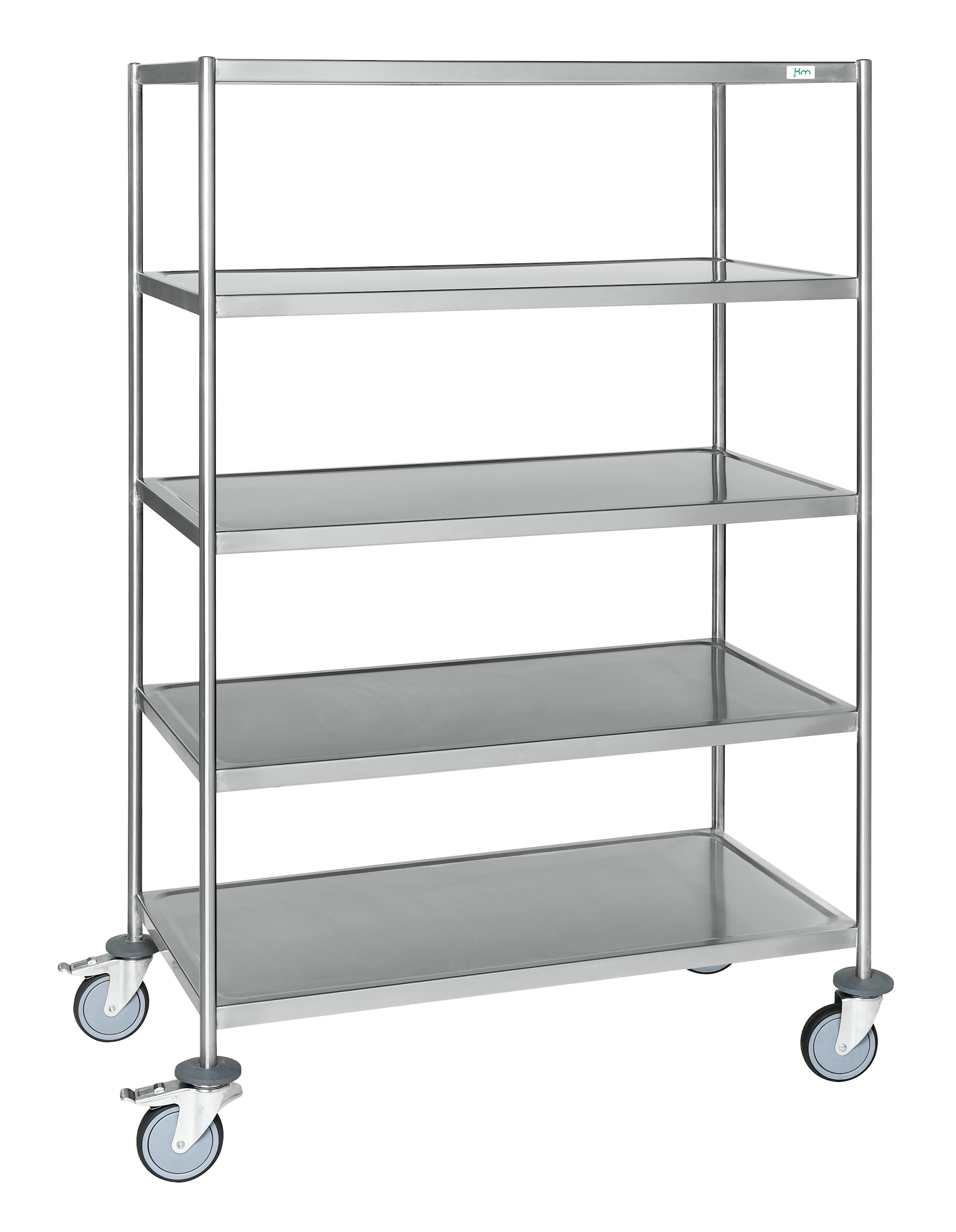 Kongamek Rustfritt Helsveiset 5 hyller, C3