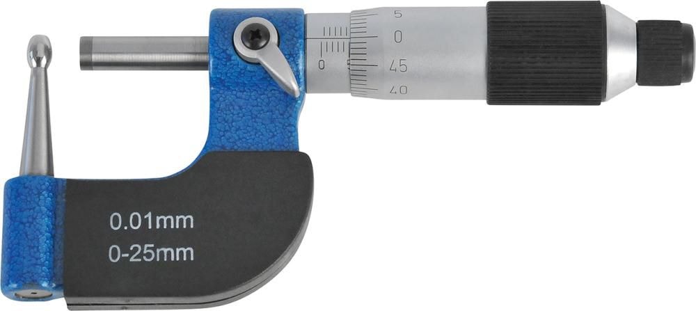 Format Sanka-mikrometri putkille 0–25 mm