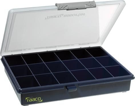 Raaco Sortimentlåda 9 fack 240x195x43mm