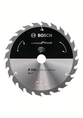 Bosch Sågklinga Standard for Wood 165×1,5/1×20mm 24T
