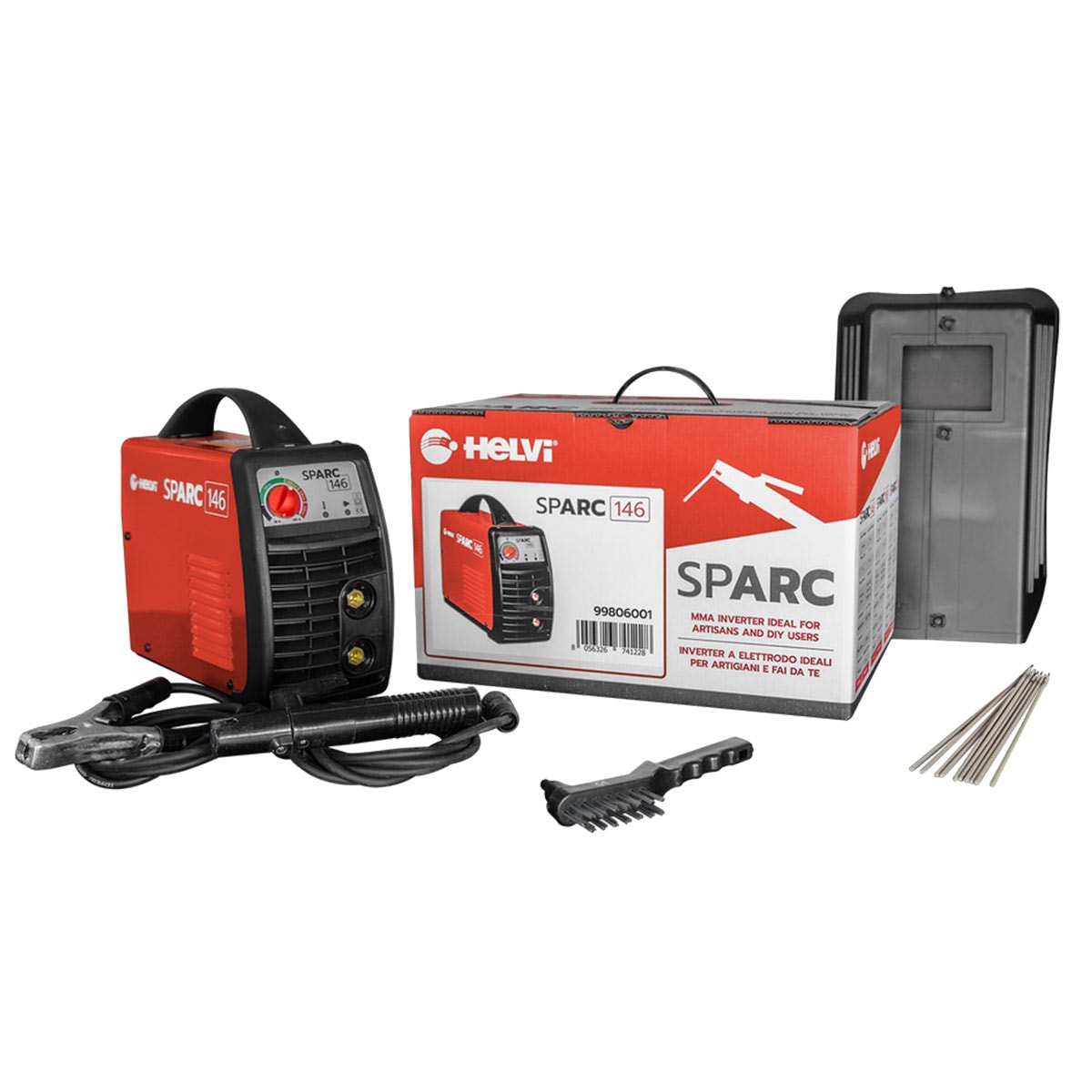 Helvi Invertterihitsauskone Sparc 146 Kit