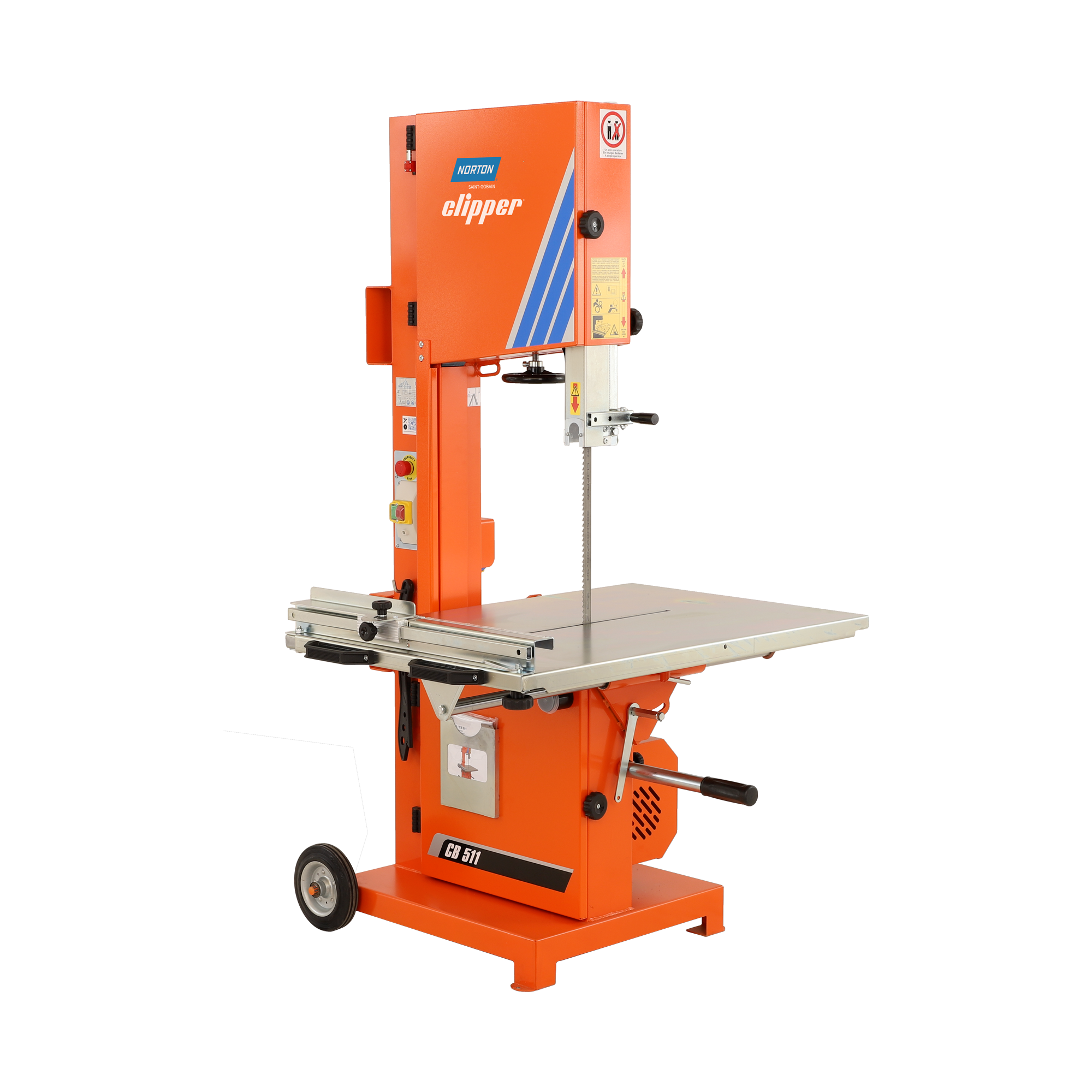 Clipper Båndsag CB511 230V/1-fase for stein/betong