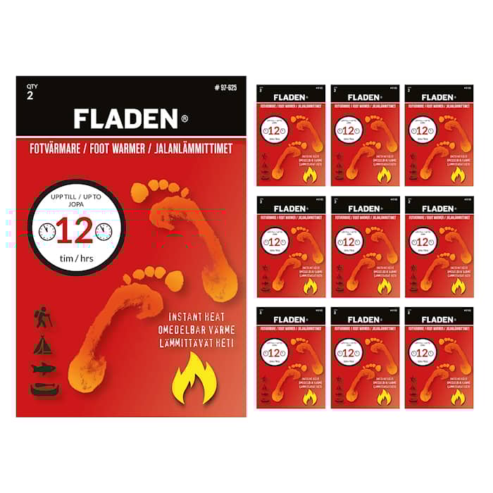 Fladen fotvärmare 10-par