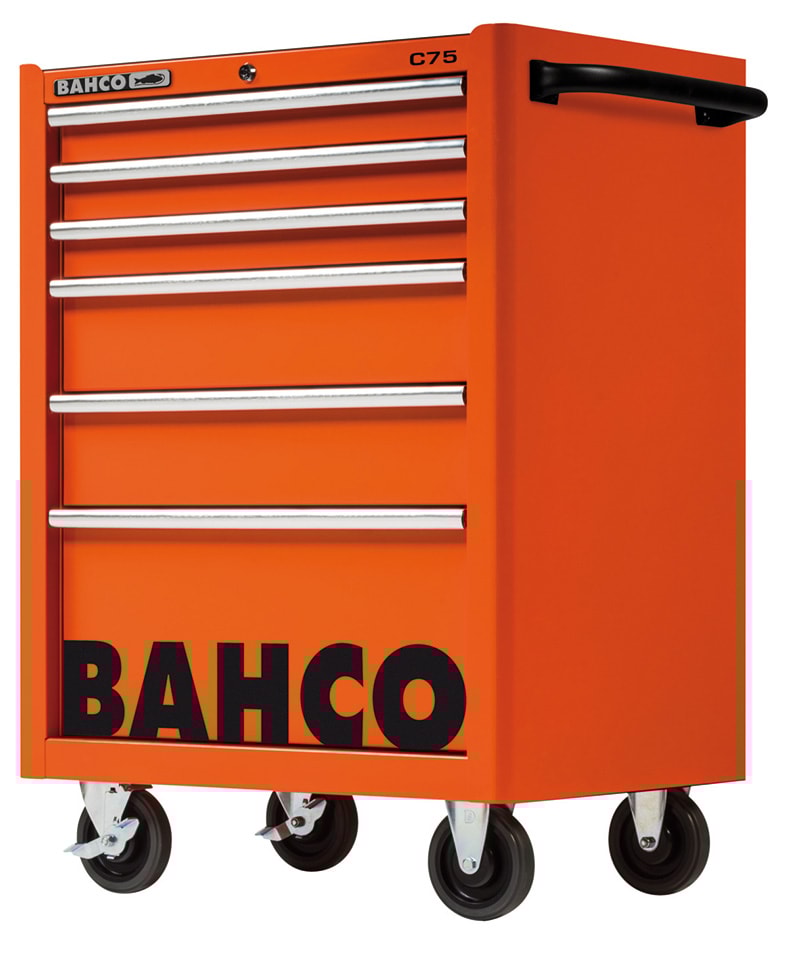Bahco Verktygsvagn 1475K6 6 lådor Orange