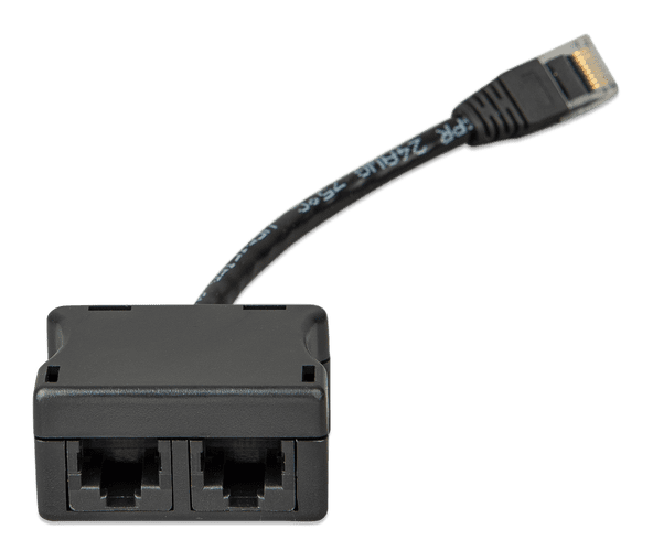 RJ45-splitter 1xRJ45 male/15cm