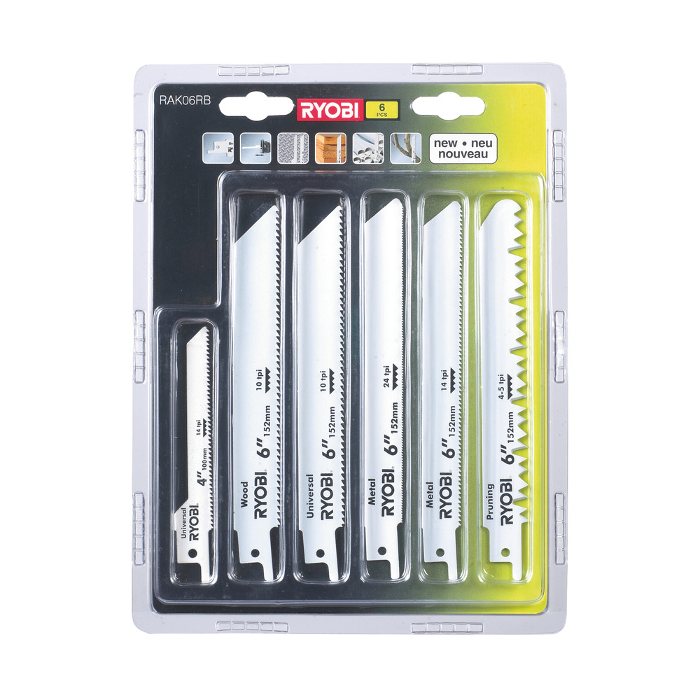 Ryobi Tigersågbladsats RAK06RB