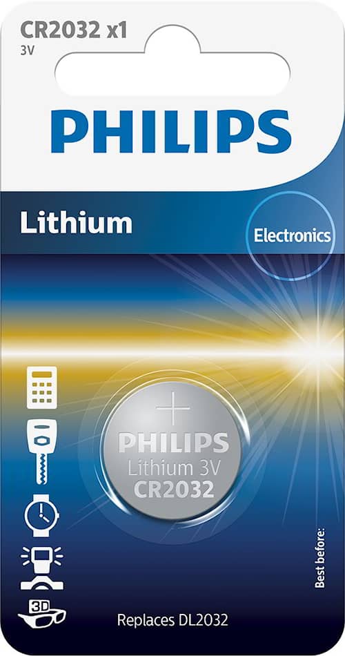 Philips Battericell Lithium CR2032