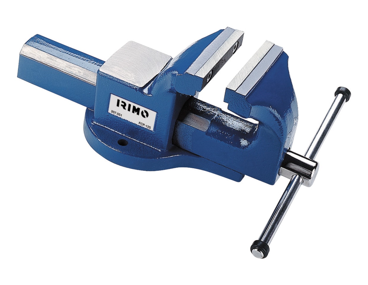 Irimo Skruvstäd med fyrkantig guide & rörbackar 170x125mm