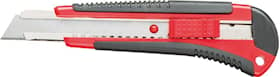 Format Springknivkniv Plast 18 mm, 2-komponenthåndtak, inkl. 3 knivblad