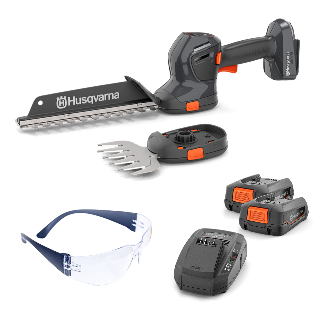 Husqvarna Aspire™ S20 Busk- och Grässaxpaket