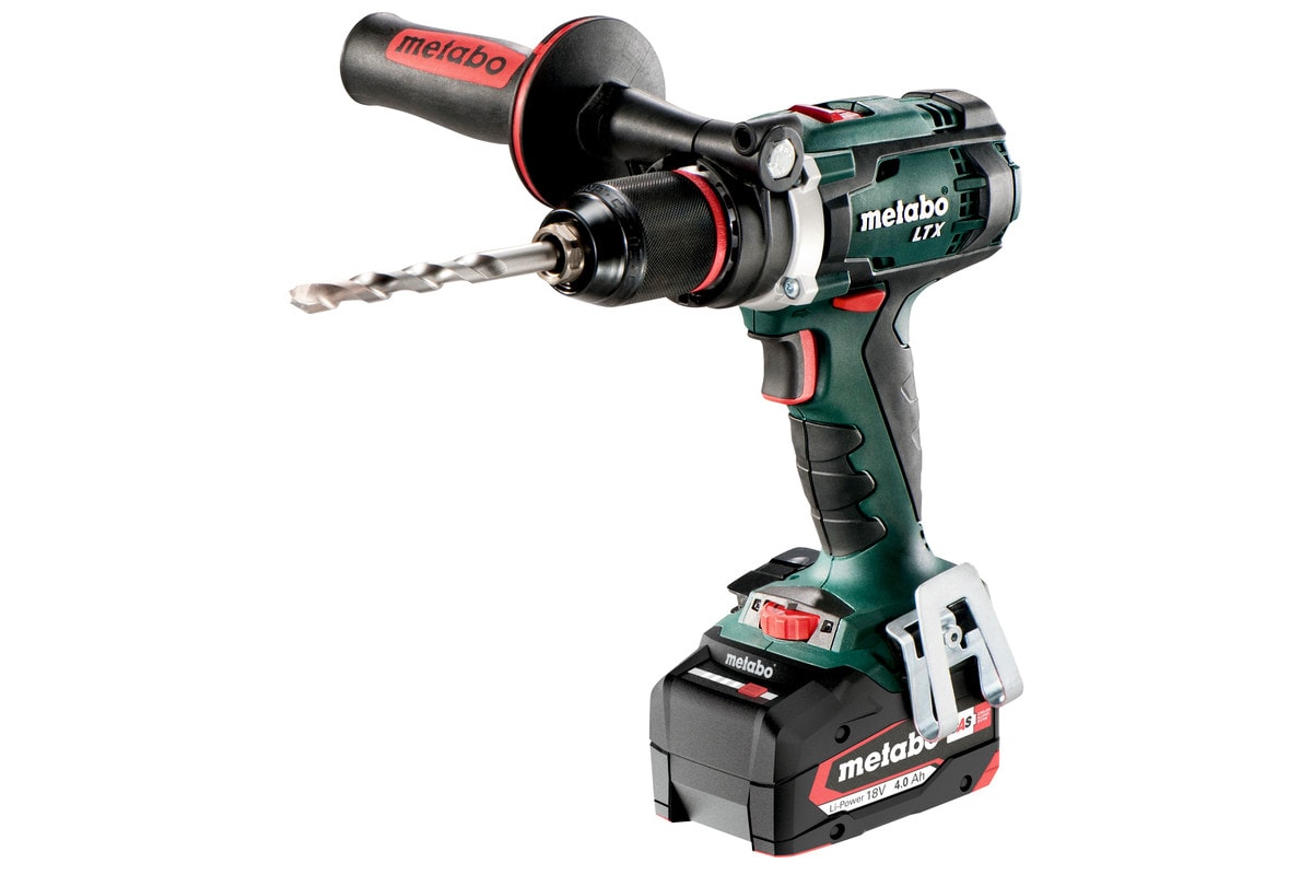 Metabo Skruvdragare BS 18 LTX Impuls med 2x4Ah batterier och laddare