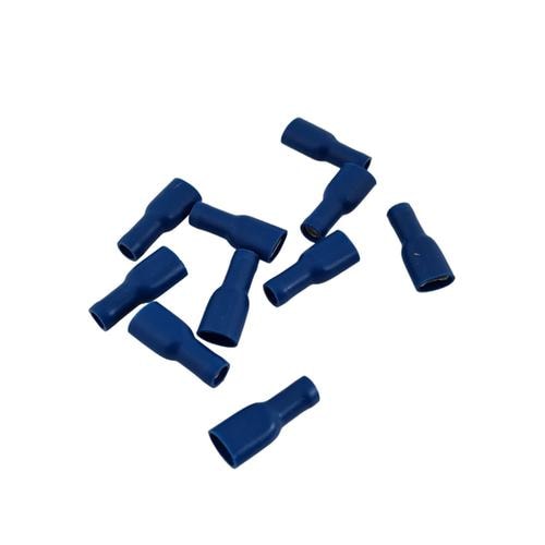 Pro Supply Flatstifthylsa Blå Isol.10St