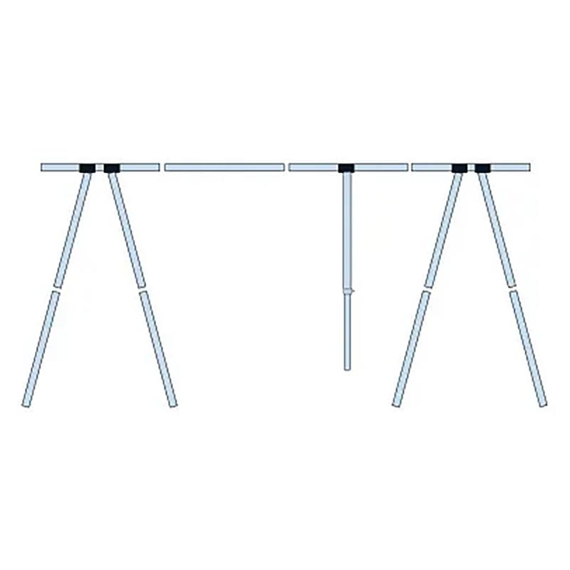 MultiMarine A-ställning Aluminium 6m