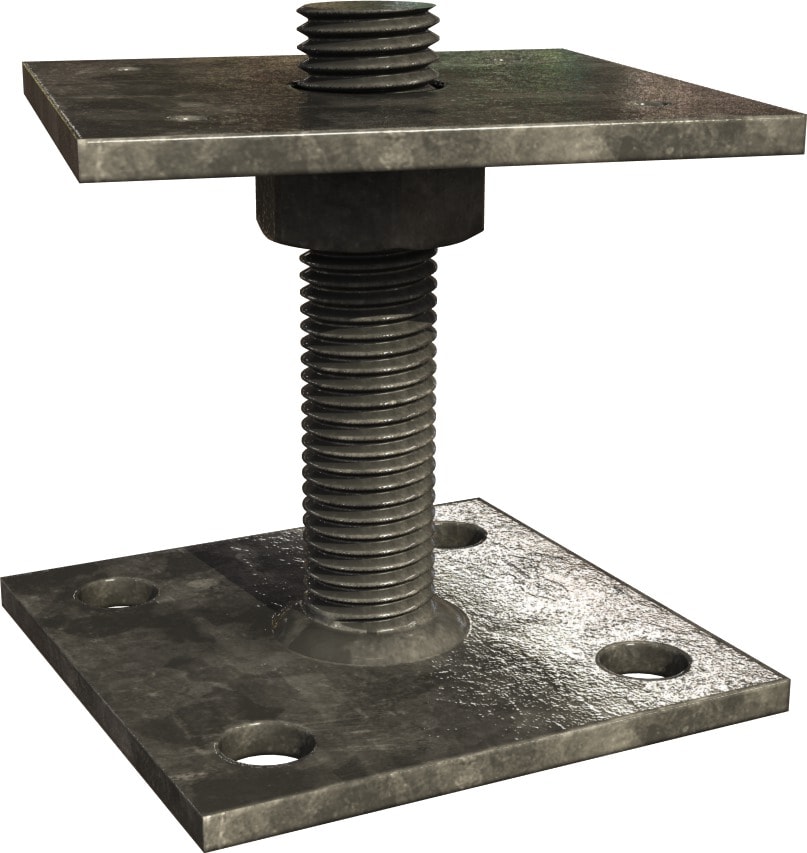 Arvid Nilsson Stolpesko Adjust Square M20x90 St-VF 10-pakke