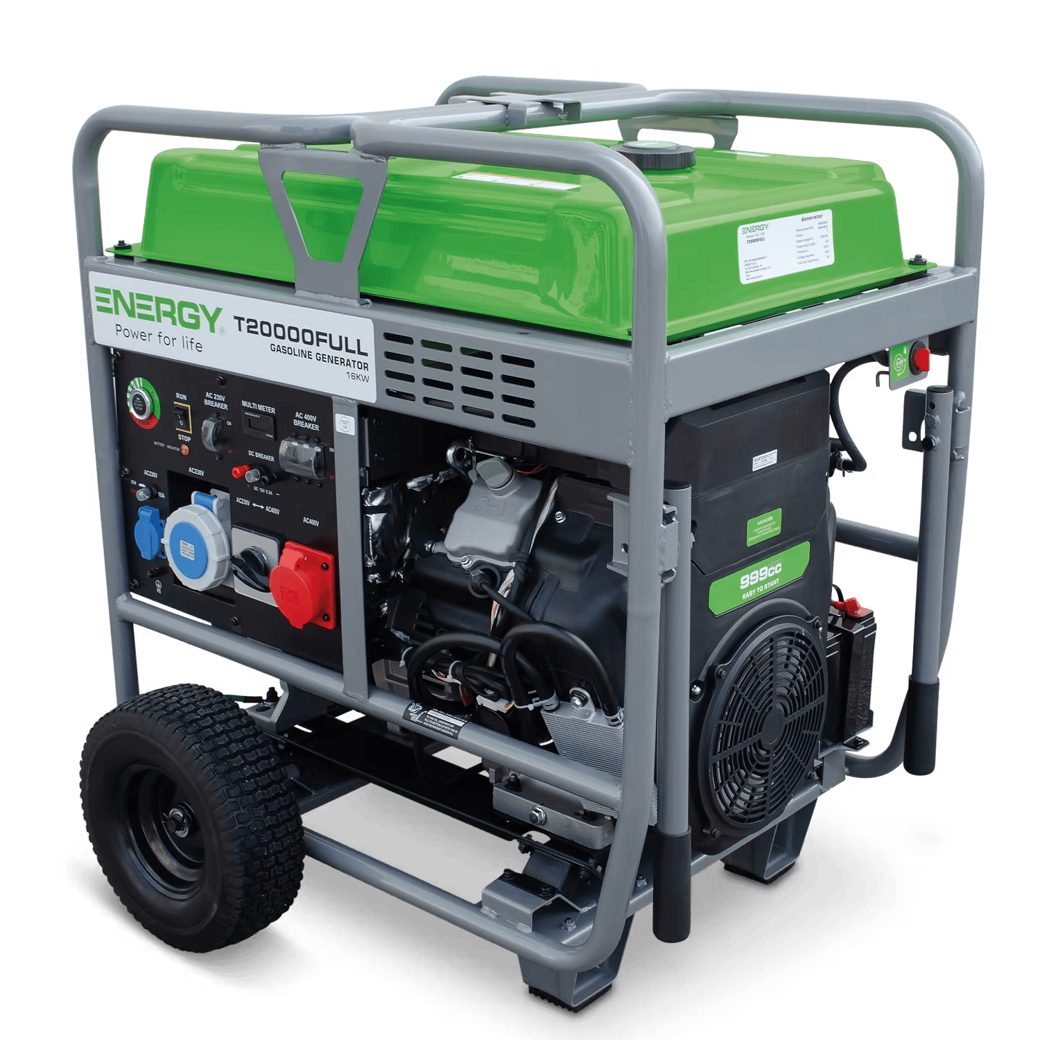 Energy Elverk T20000FULL 3-fas/1-fas Bensin