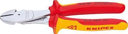 Knipex Kraftsidavbitare 7406200 200mm VDE, kromad