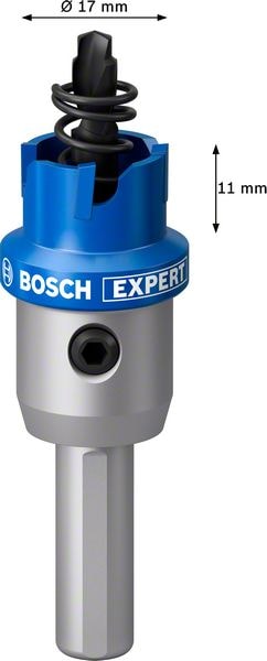 Bosch Reikäsaha Expert Sheet Metal integroidulla kierteellä