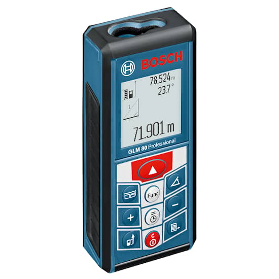 Bosch Laserafstandsmåler GLM 80 Professional med tilbehørssæt